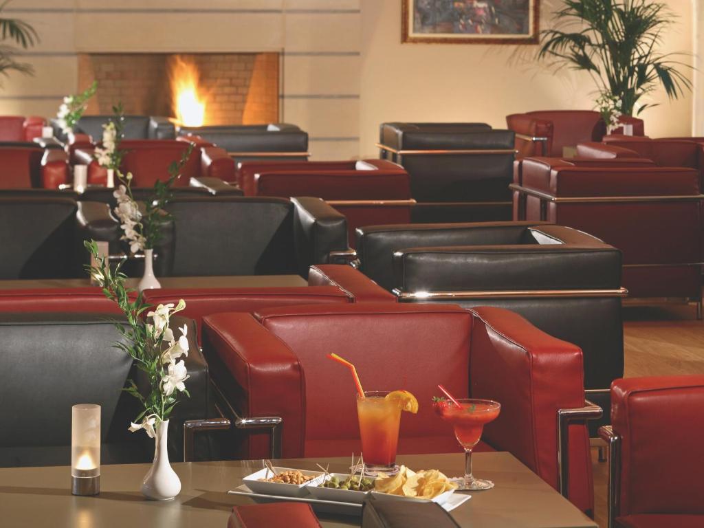 Een zitgedeelte bij Hotel Caesius Thermae & Spa Resort