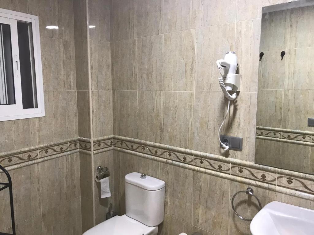 Kúpeľňa v ubytovaní Rincón en el Mentidero