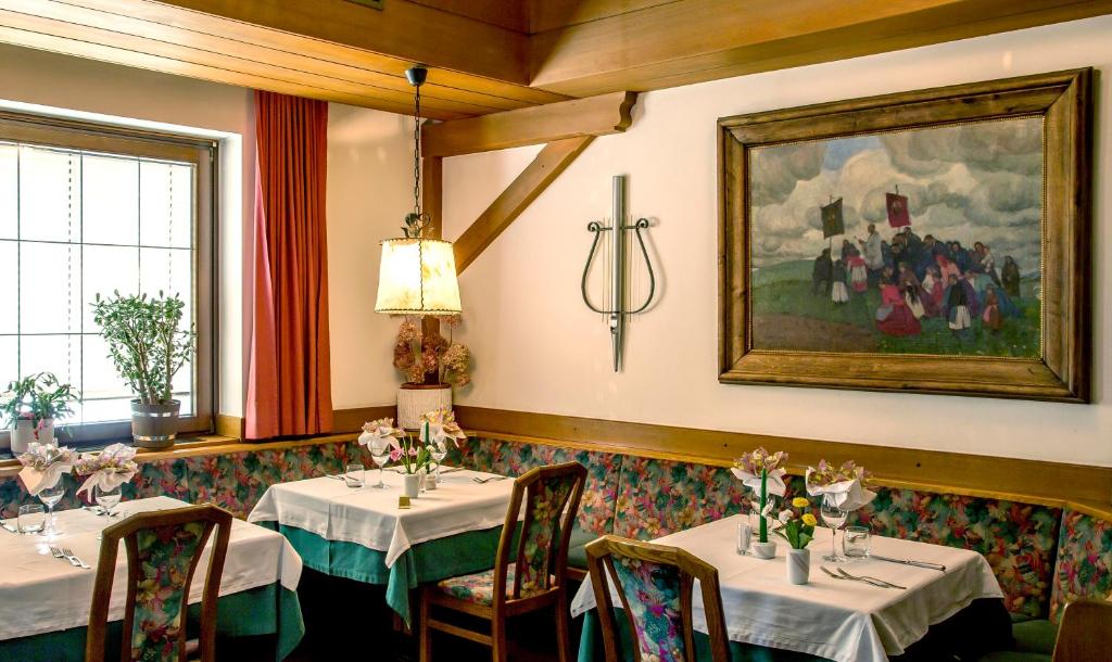 Restaurace v ubytování Gasthof Obermair
