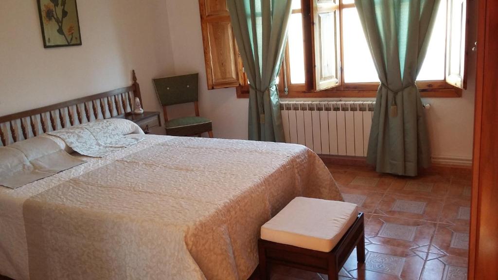 Postel nebo postele na pokoji v ubytování Casa Rural la Veguilla
