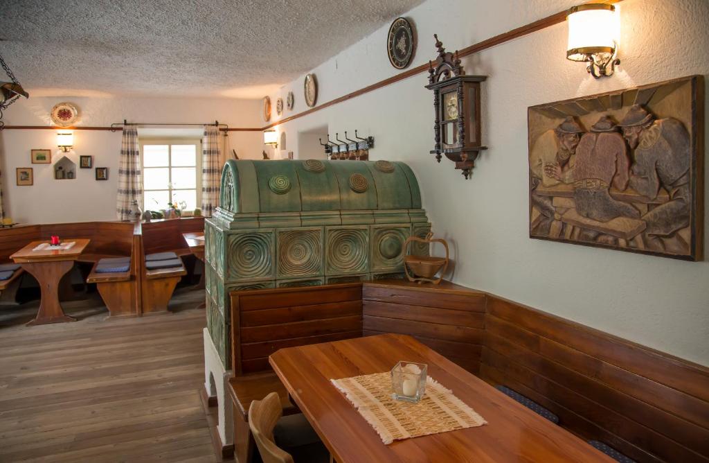 Posezení v ubytování Gasthof Obermair