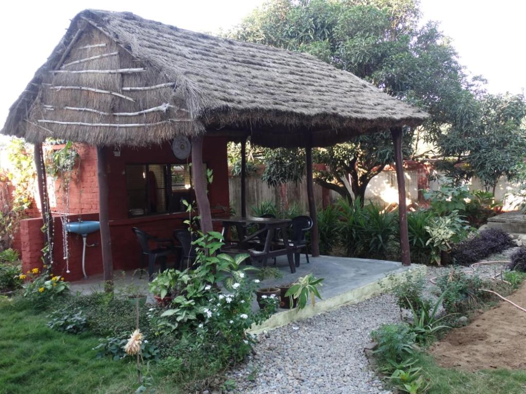 Zahrada ubytování Champions Bungalow