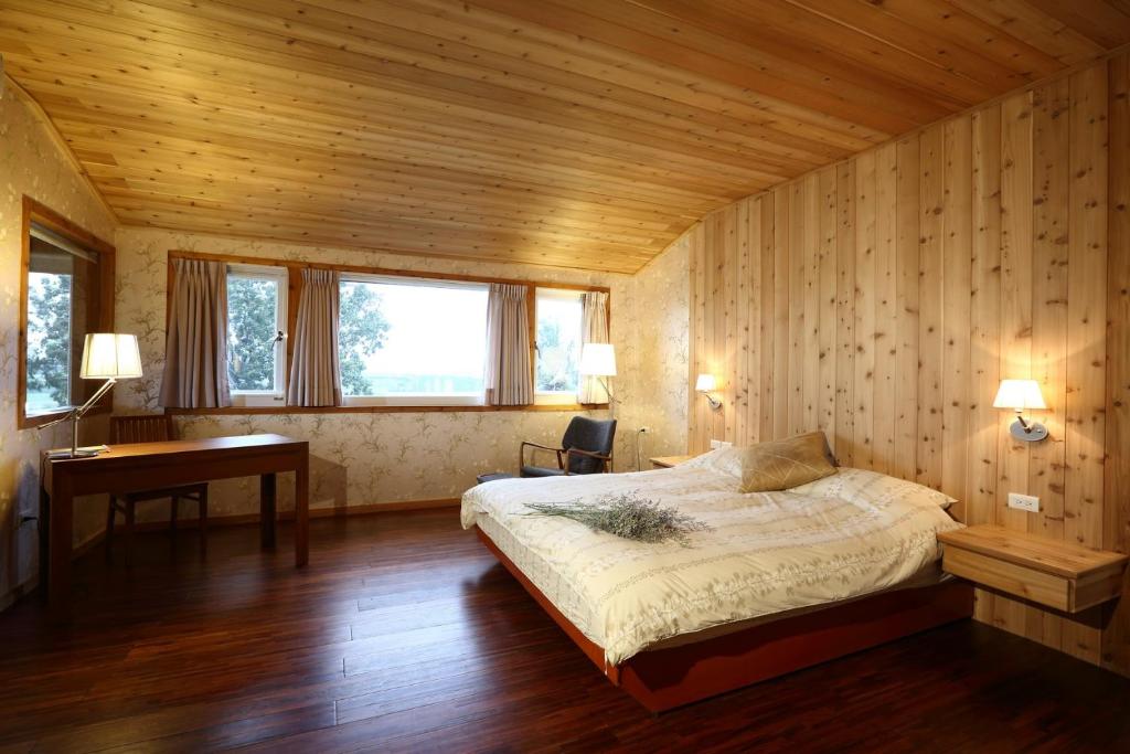 Postel nebo postele na pokoji v ubytování Country Story B&B