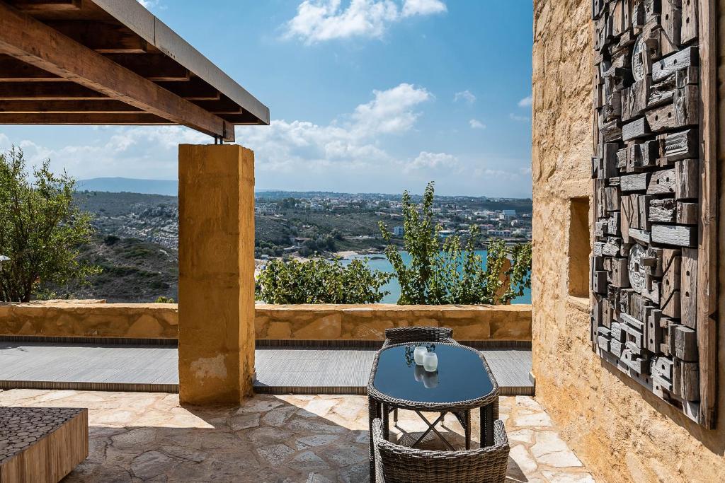 Balkón alebo terasa v ubytovaní Villa Emilia front sea