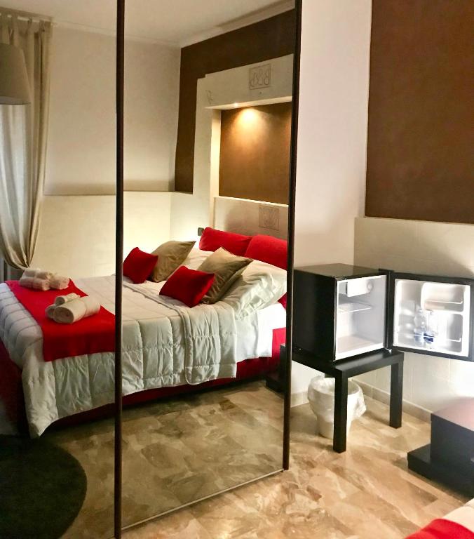 Posteľ alebo postele v izbe v ubytovaní B&B mò•sì