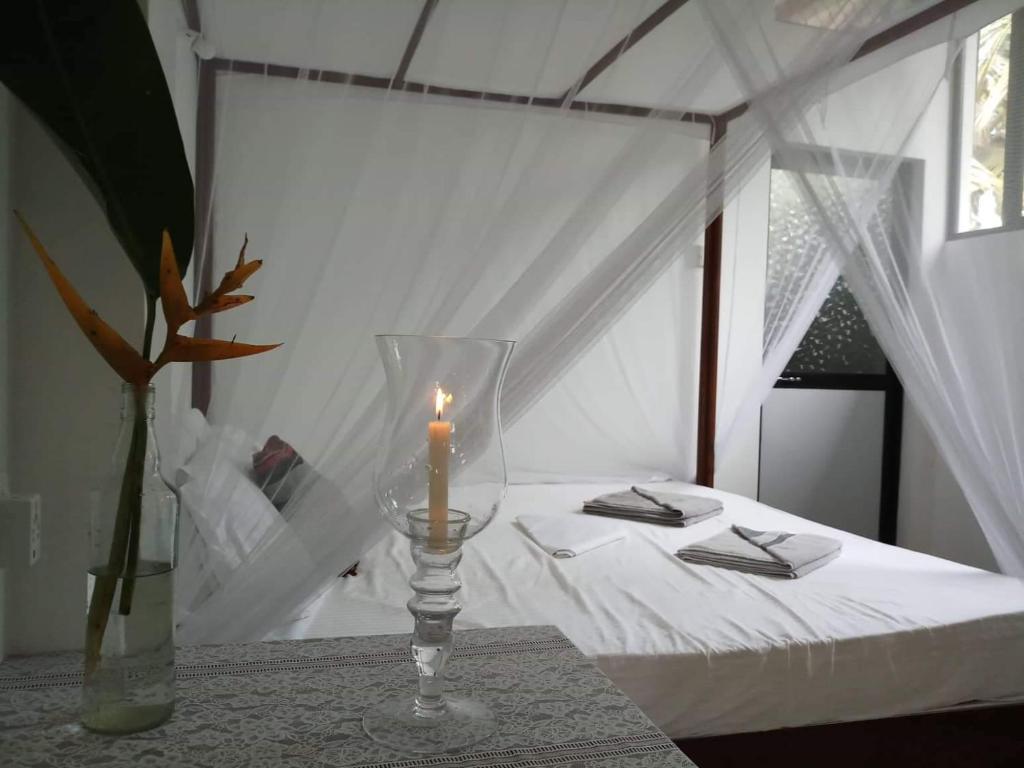 Postel nebo postele na pokoji v ubytování Piumi House