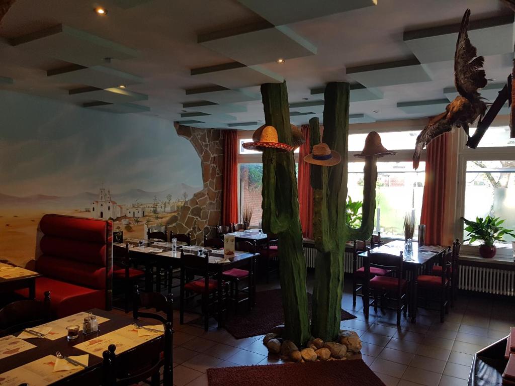 Restaurace v ubytování Desperados Hotel