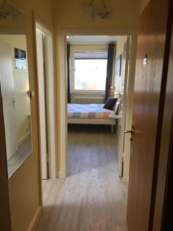 Postel nebo postele na pokoji v ubytování Haus Solymar App. 59