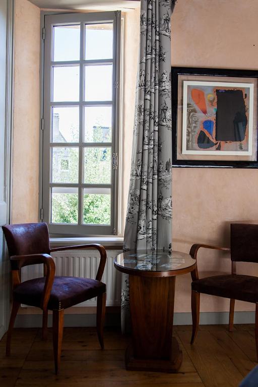 Posezení v ubytování Manoir Sainte Victoire