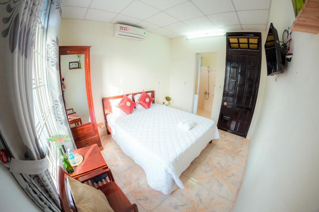 Postel nebo postele na pokoji v ubytování Rubis Hostel