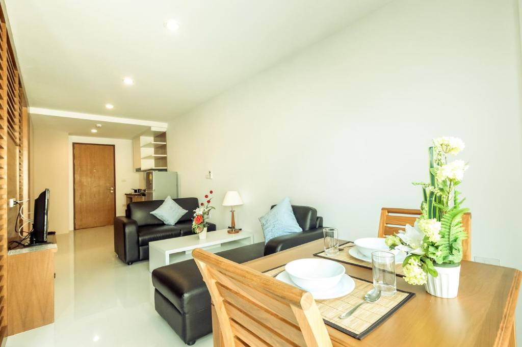 Posezení v ubytování G Residence