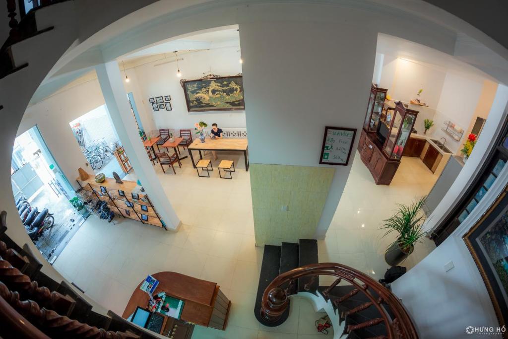 Posezení v ubytování Rubis Hostel