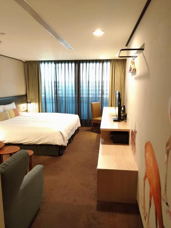 Postel nebo postele na pokoji v ubytování Energy Inn