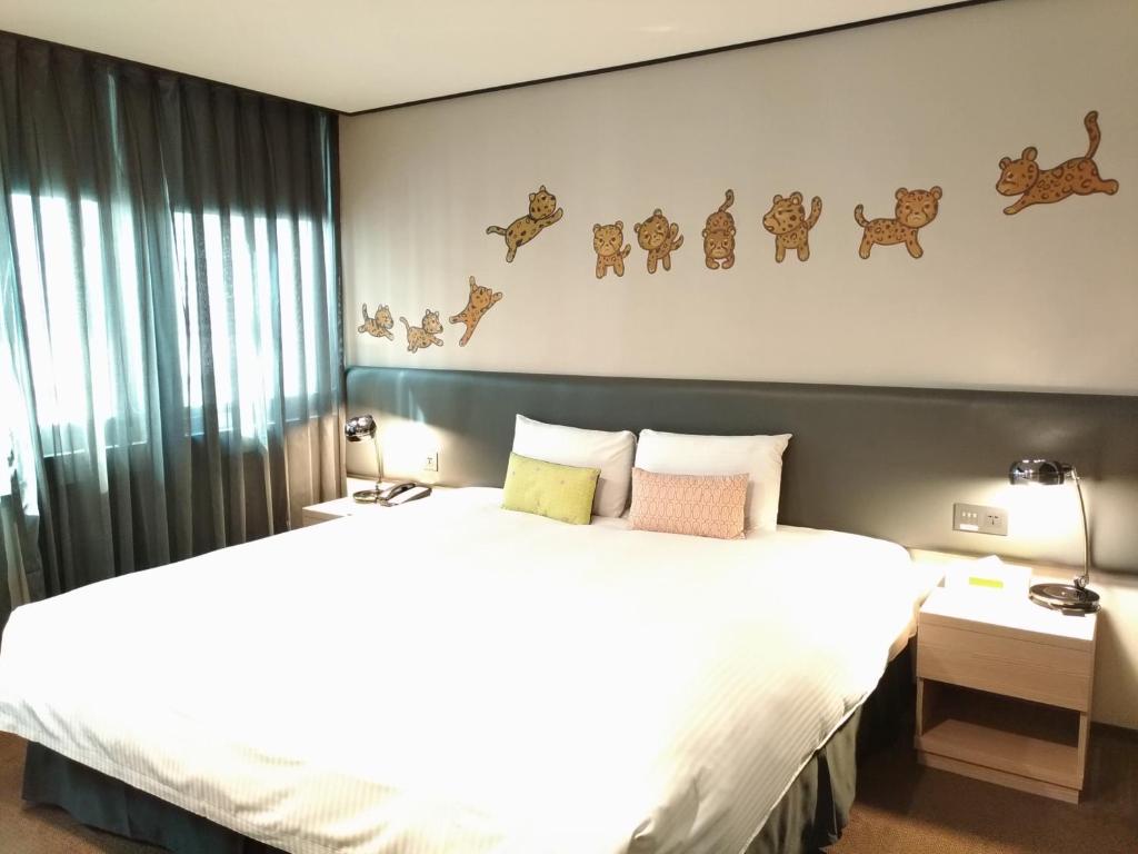 Postel nebo postele na pokoji v ubytování Energy Inn