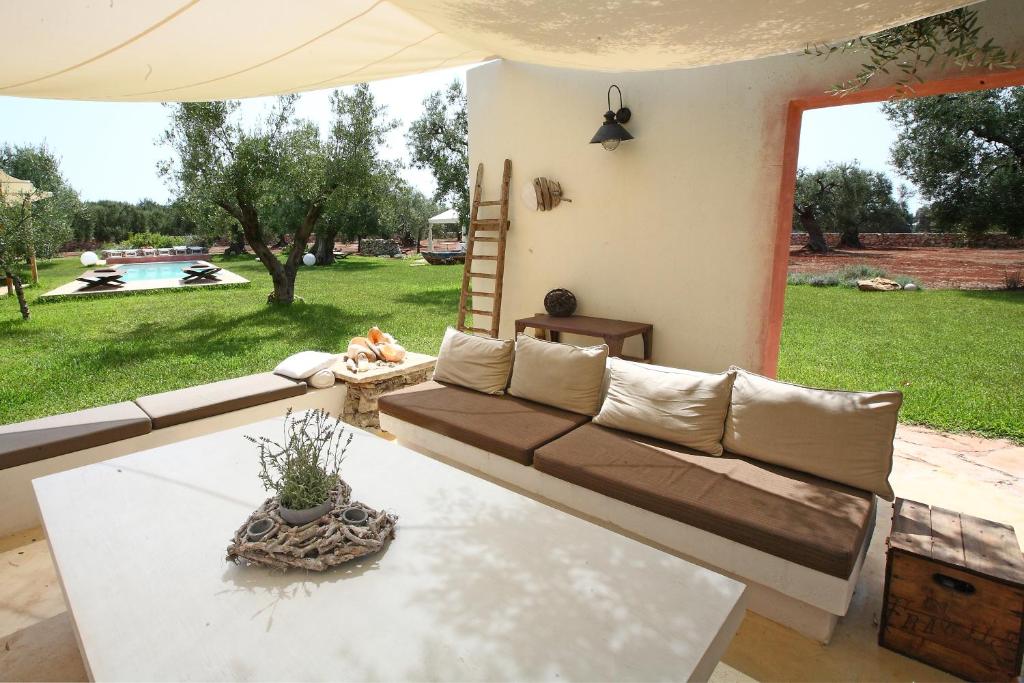 Zahrada ubytování Masseria Piccapicca