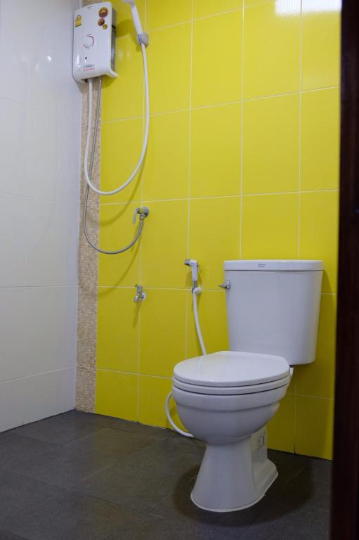 Koupelna v ubytování Tangmo House