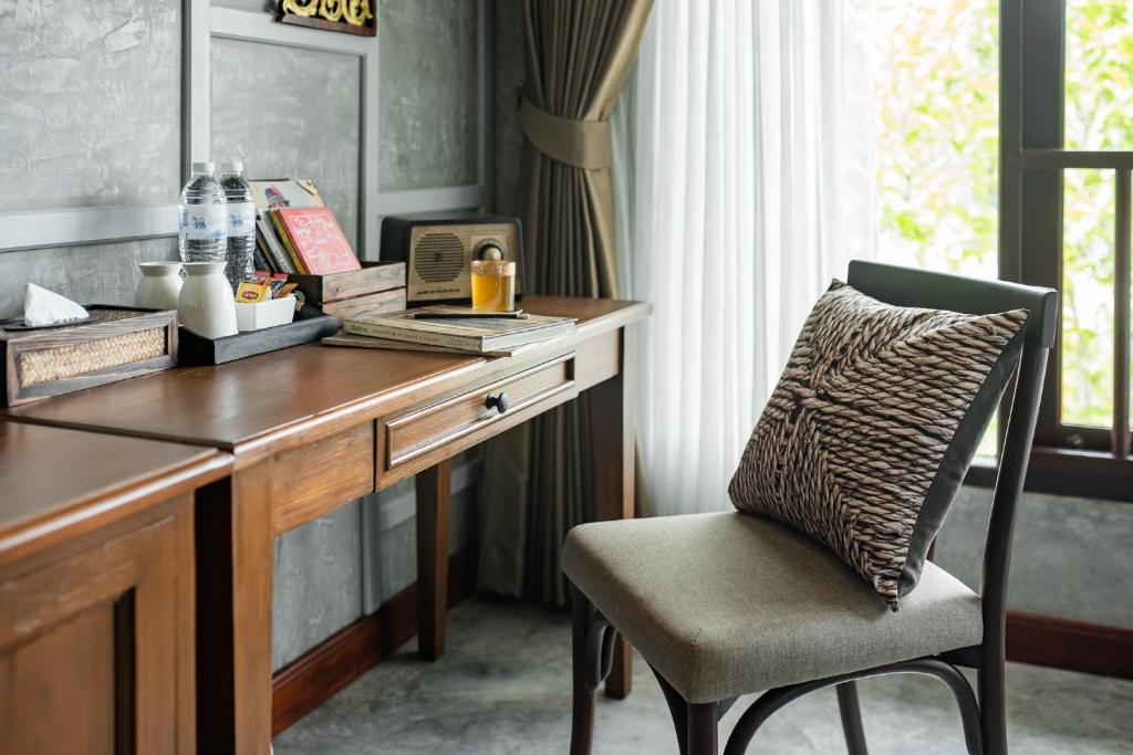 Kuchyň nebo kuchyňský kout v ubytování Kasayapi Hotel