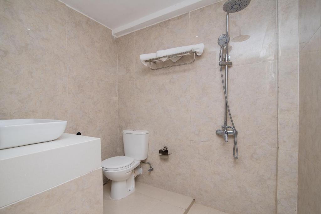 Koupelna v ubytování W Residence Kandy