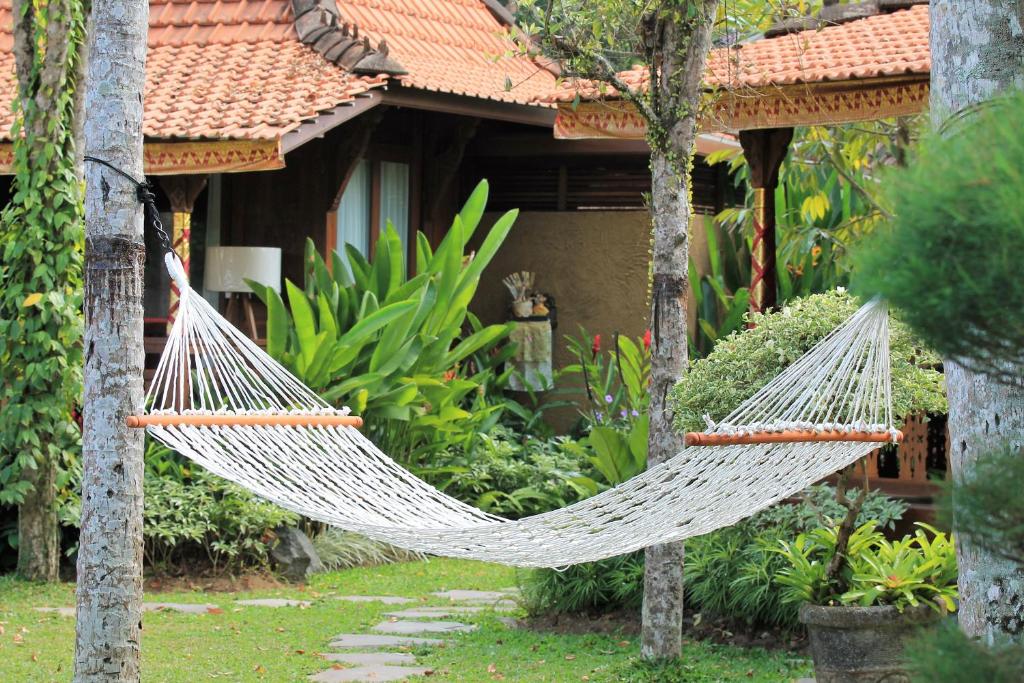 Zahrada ubytování Villa Sindu Ubud