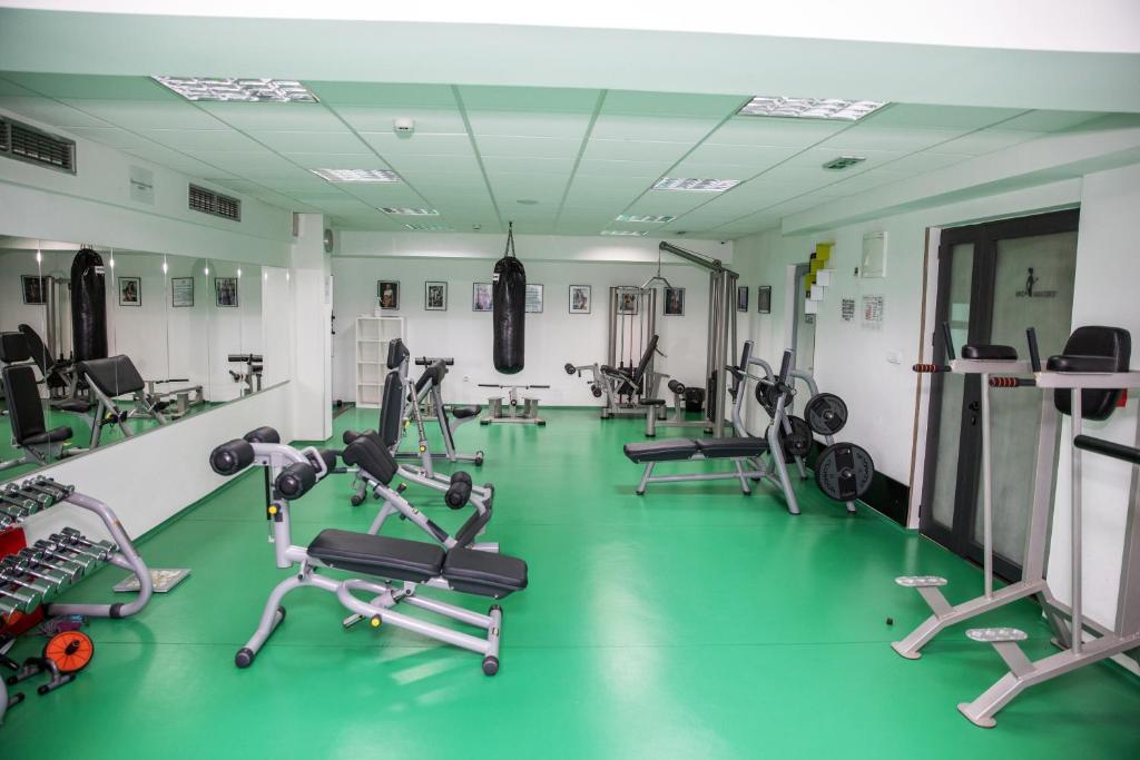 Fitness centrum a/nebo fitness zařízení v ubytování Hotel Ana Lux Spa