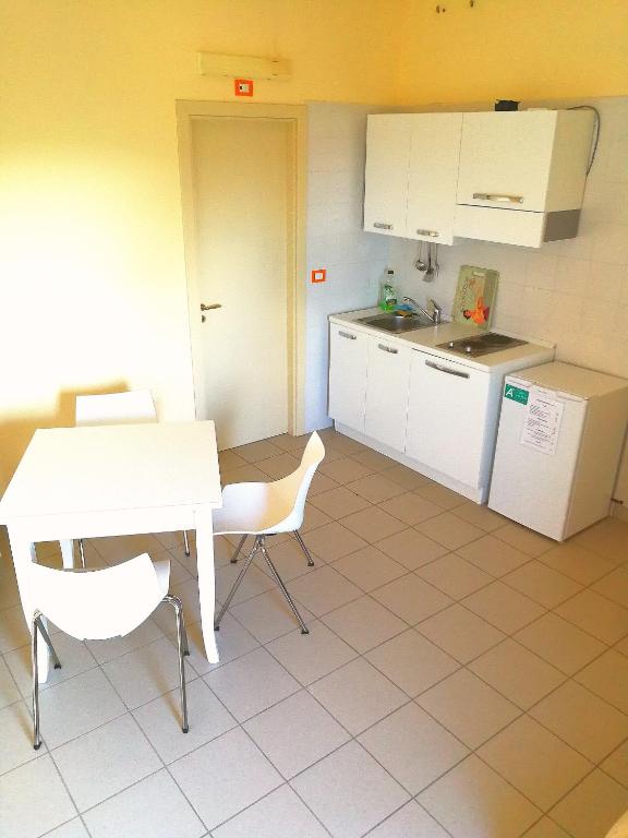 Kuchyň nebo kuchyňský kout v ubytování basilicata al volo