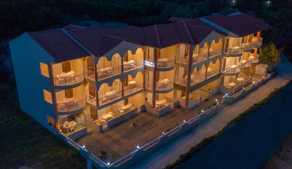 Budova, kde se apartmán nachází