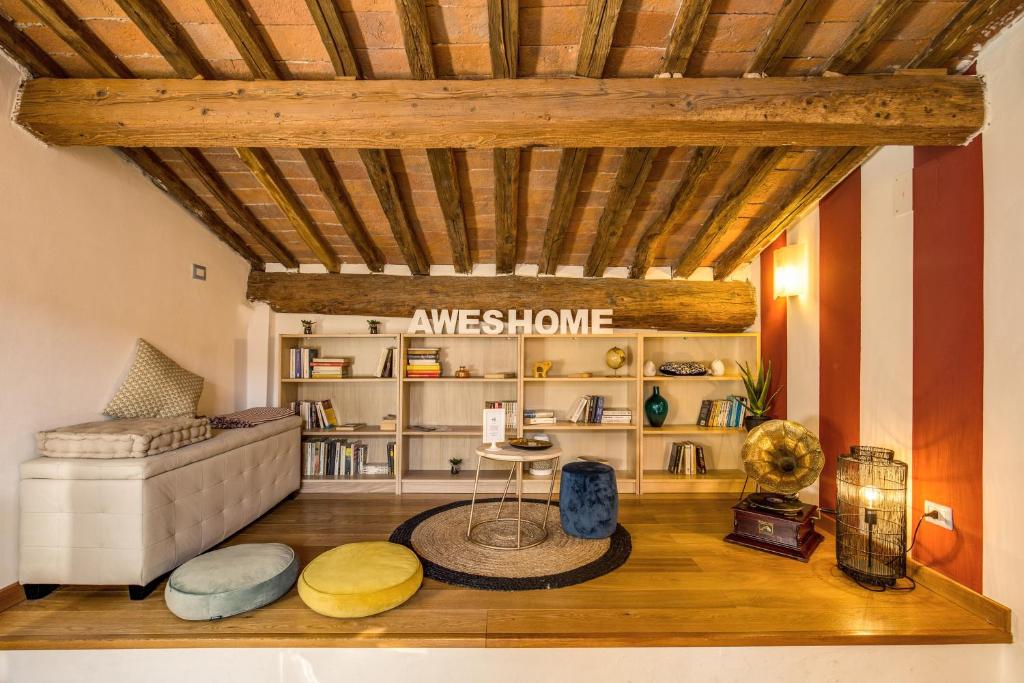 Posedenie v ubytovaní AwesHomeItaly - Lungarno Bellavista Penthouse