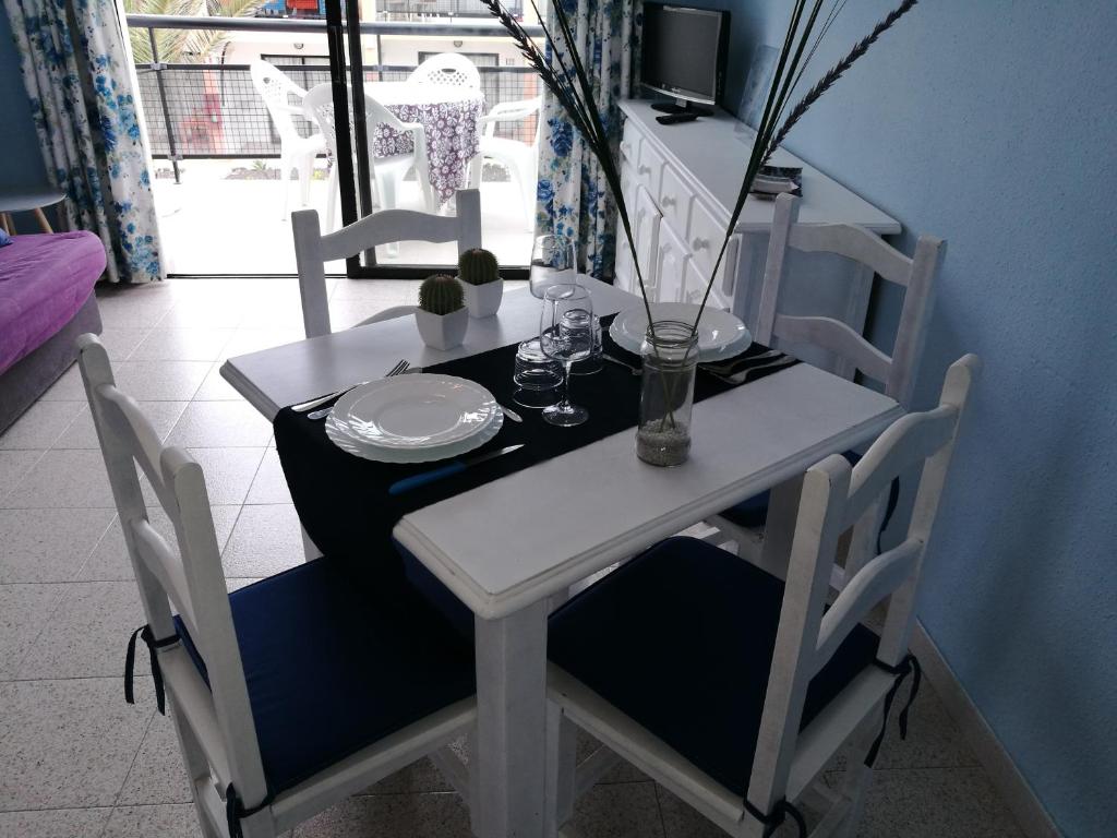 Posezení v ubytování Apartamento LE SOLEIL de Fuerteventura