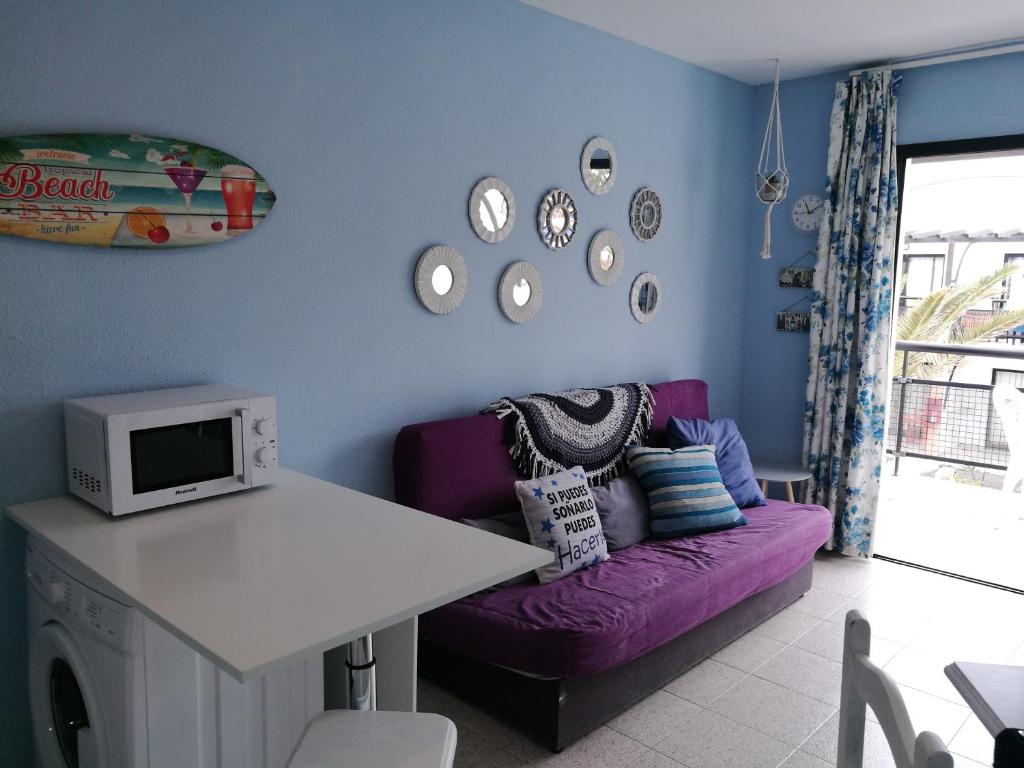 Posezení v ubytování Apartamento LE SOLEIL de Fuerteventura