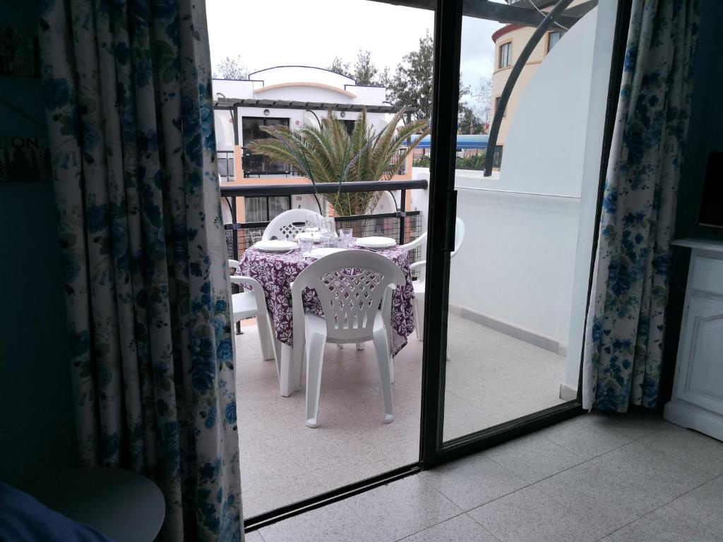 Balkón nebo terasa v ubytování Apartamento LE SOLEIL de Fuerteventura