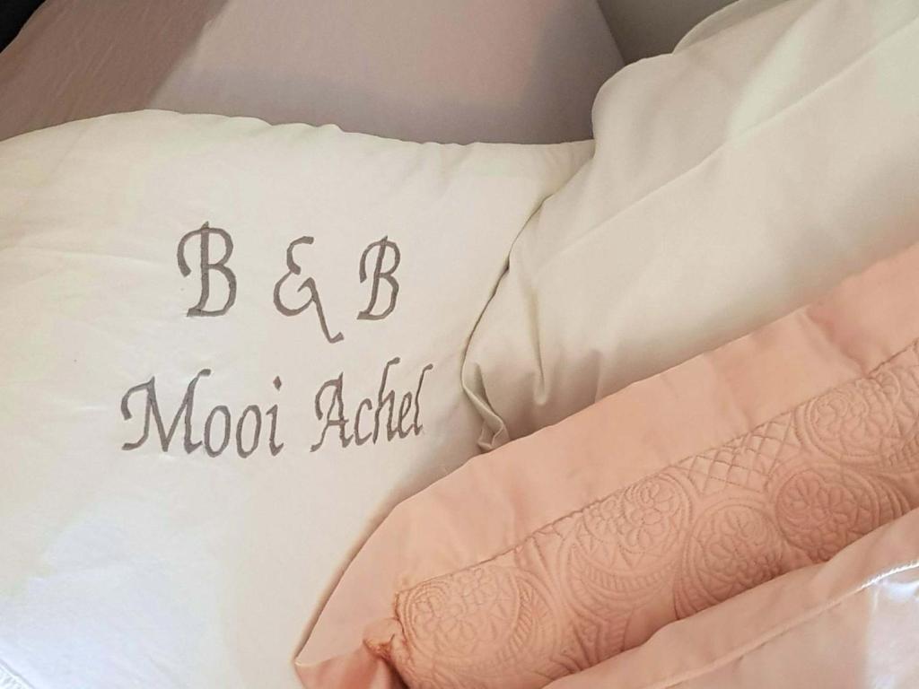Postel nebo postele na pokoji v ubytování Bed and breakfast Mooi Achel