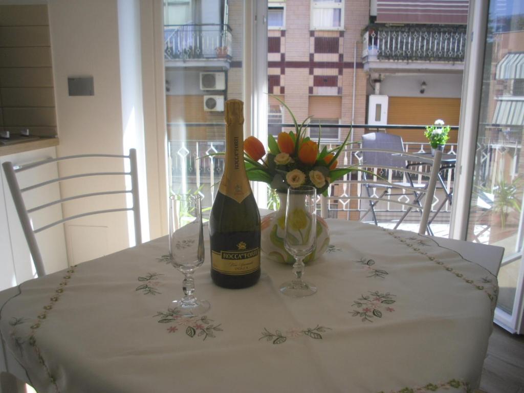 Lovely Little Apartment in Via Aurelia italokat is kínál