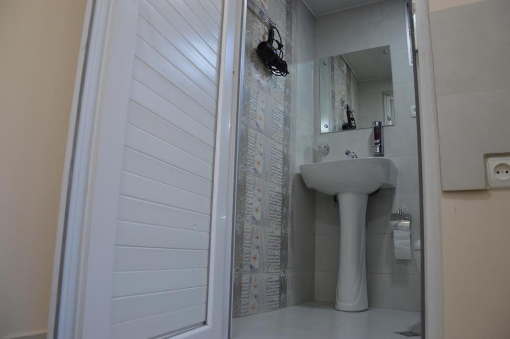 Koupelna v ubytování Ailama Guesthouse