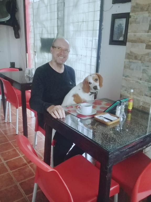Domácí mazlíčci ubytovaní s hosty v ubytování Bahia B&B