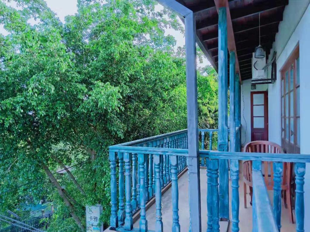Balkón nebo terasa v ubytování Kaya Residence Kandy