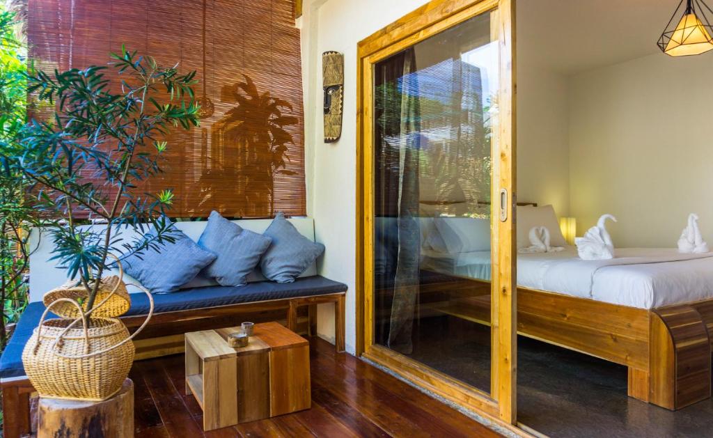 Postel nebo postele na pokoji v ubytování Focus Rooms