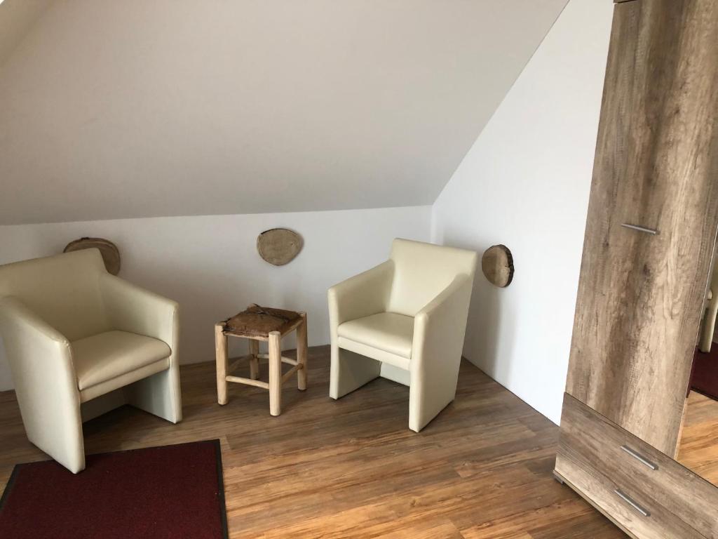 Posezení v ubytování Lux Apartmant Westerstede
