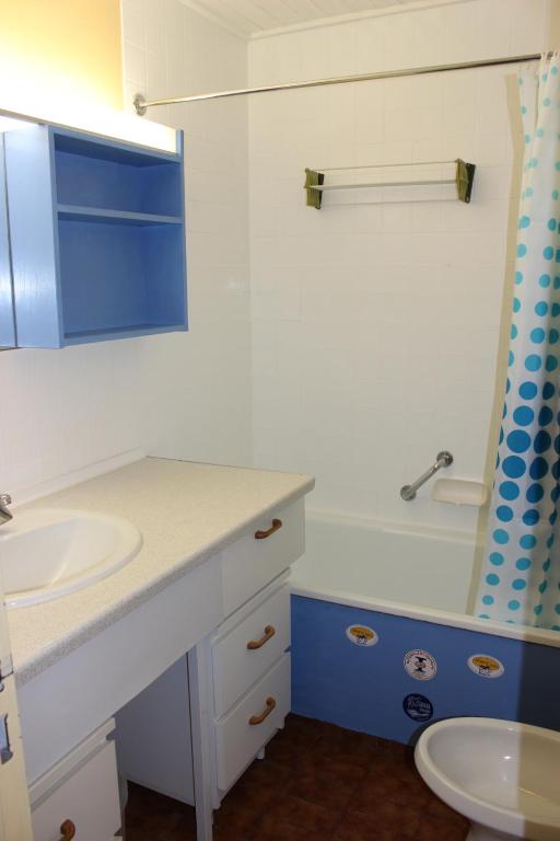 Koupelna v ubytování Olympic Appartements VTI