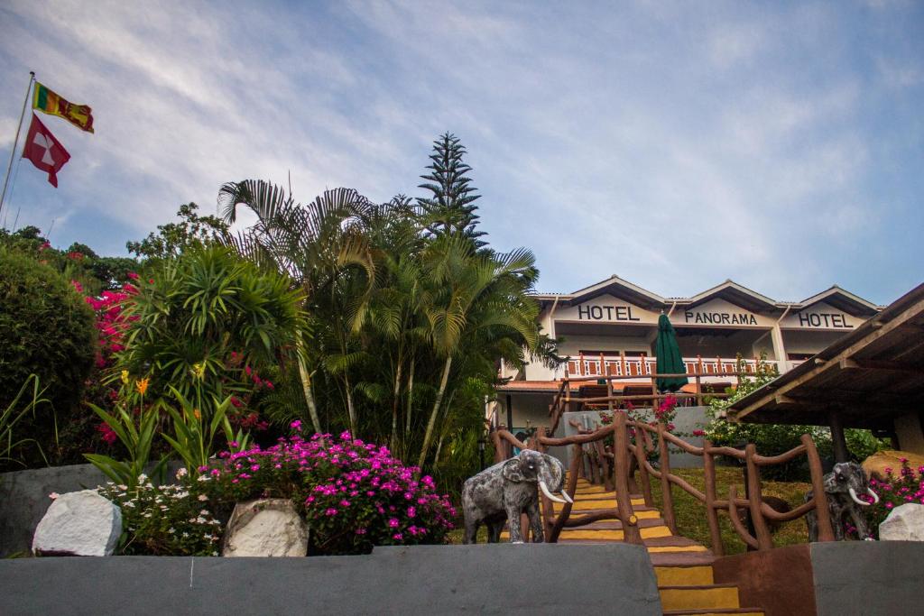 Zahrada ubytování Hotel Panorama