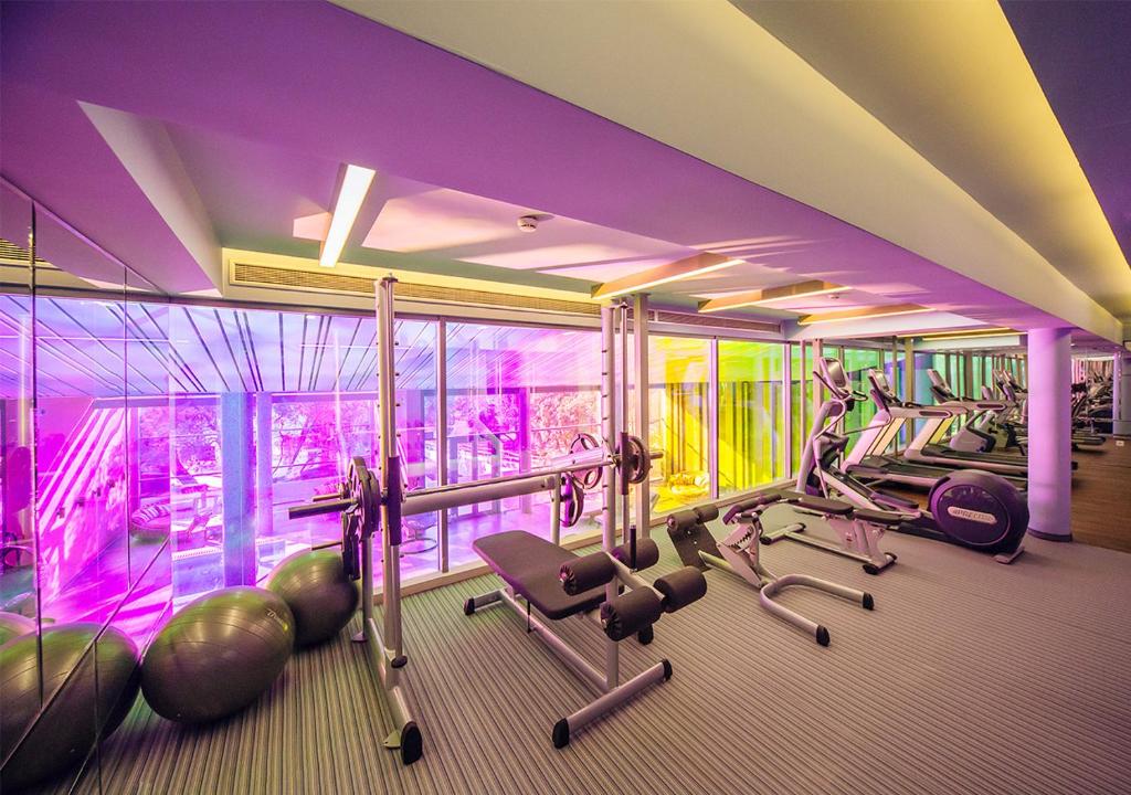 Fitness centrum a/nebo fitness zařízení v ubytování Maestral Resort & Casino