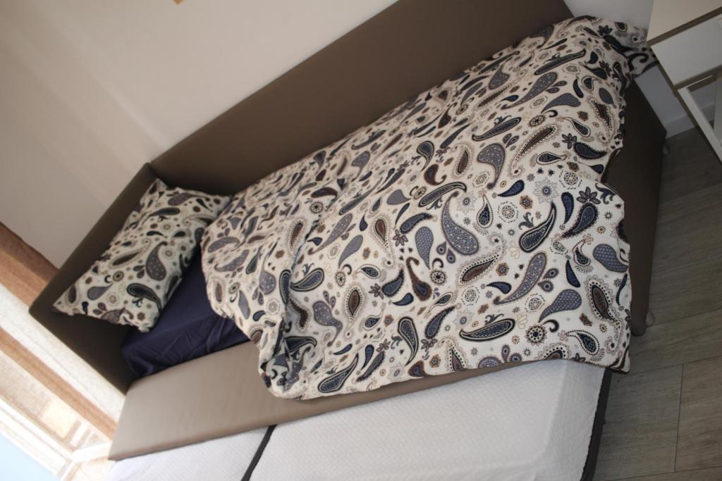 A bed or beds in a room at Casa Ginebras