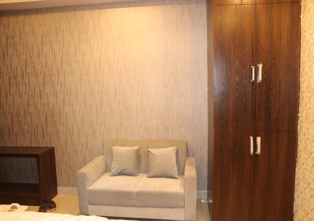 Posezení v ubytování Hotel Angina