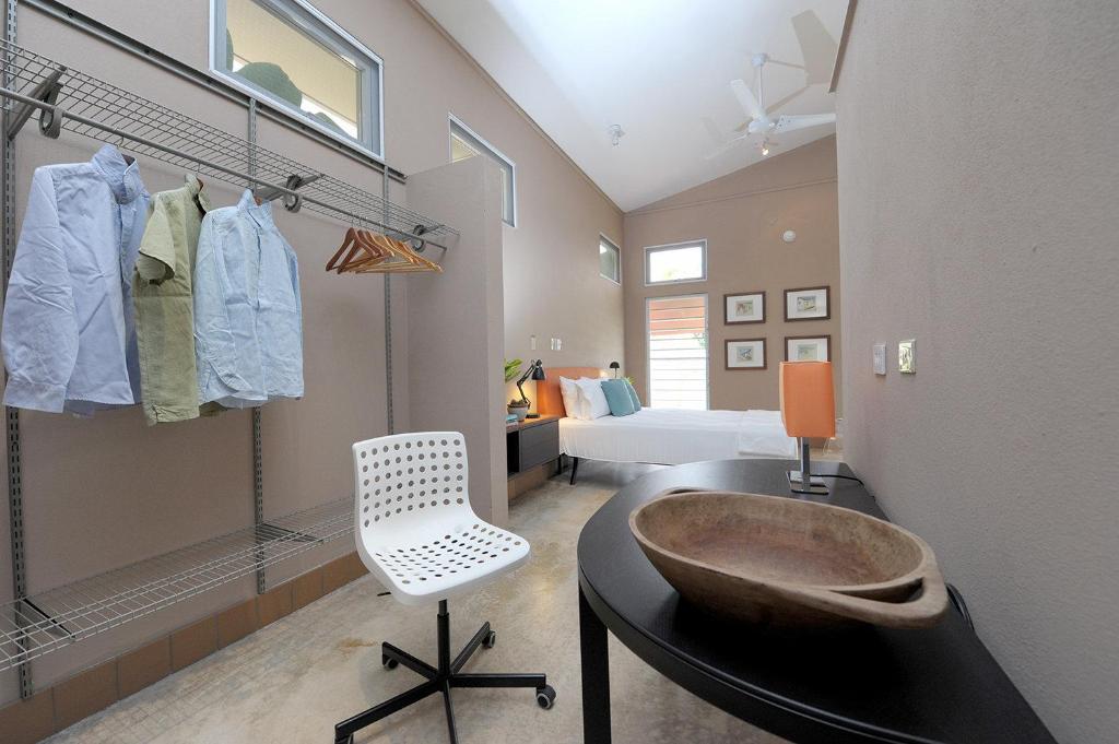 Postel nebo postele na pokoji v ubytování 4 Casitas