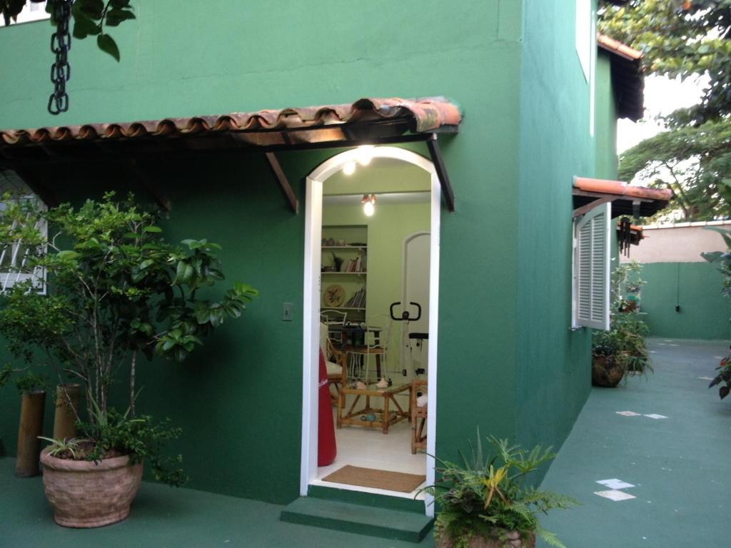 Búzios Casa Verde - Habitación Cuádruple Con Vista Al Jardín