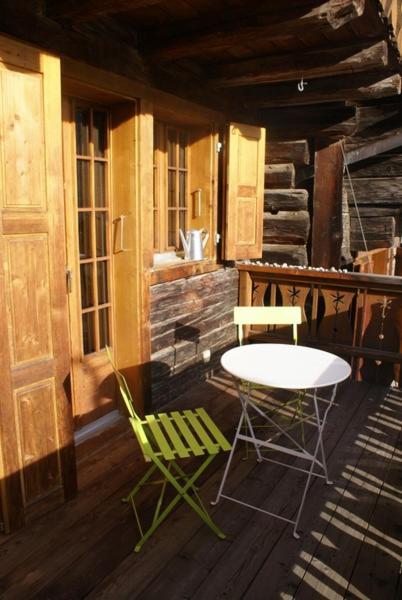 Posezení v ubytování Chalet Michel