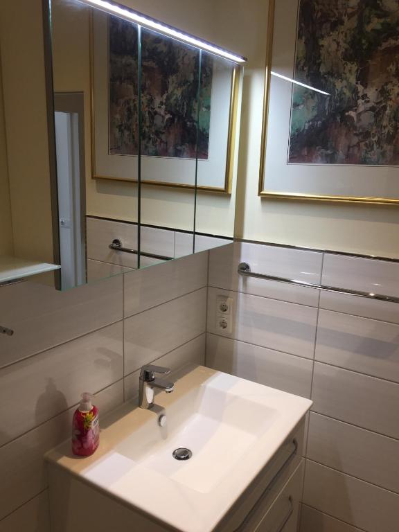 Koupelna v ubytování Haus Solymar App. 18