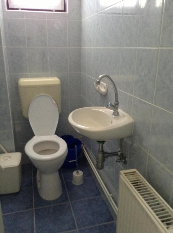Kúpeľňa v ubytovaní Álom Ház