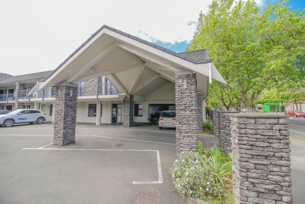 Budova, kde se motel nachází