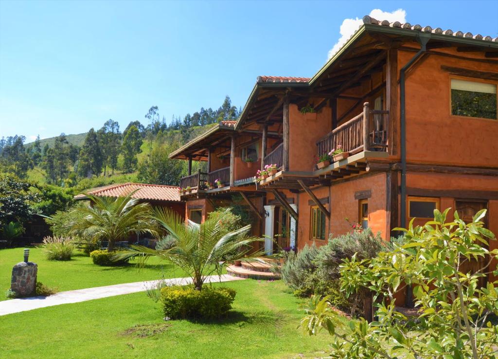 Zahrada ubytování Ilatoa Lodge