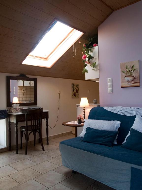Posezení v ubytování Meliti Guesthouse